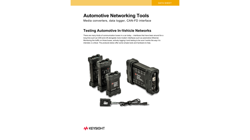 Automotive Networking Tools